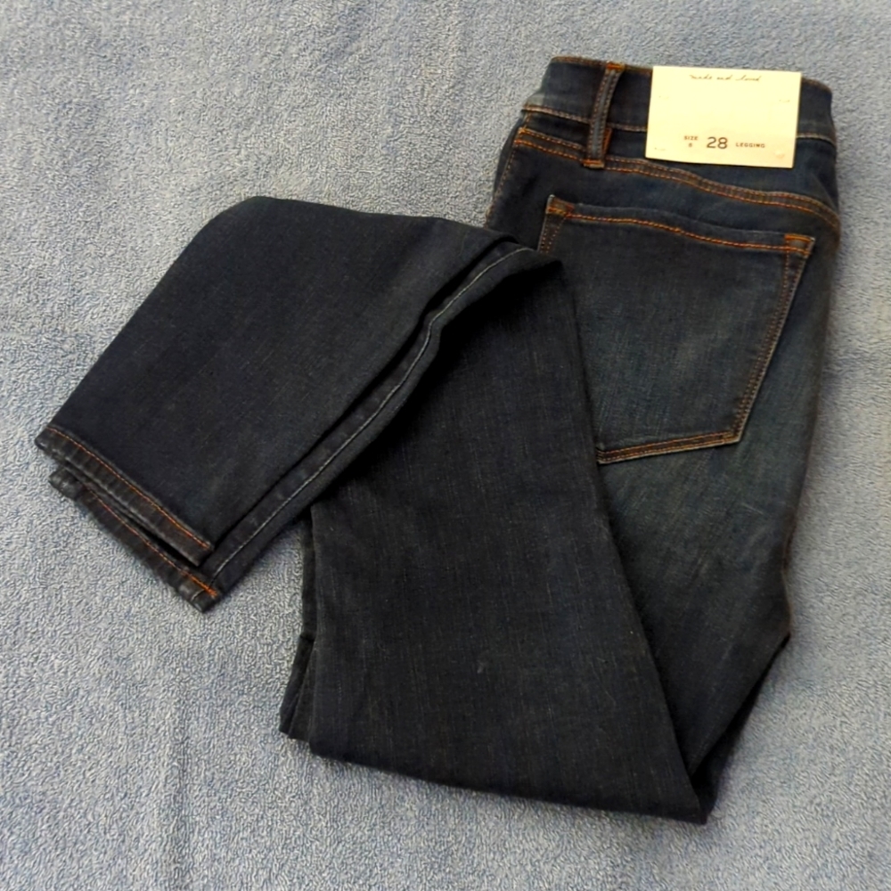 Denim Leggings NWOT